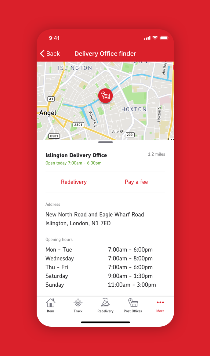 Royal Mail App - Mark Hanney