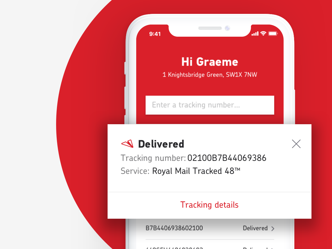 Royal Mail App