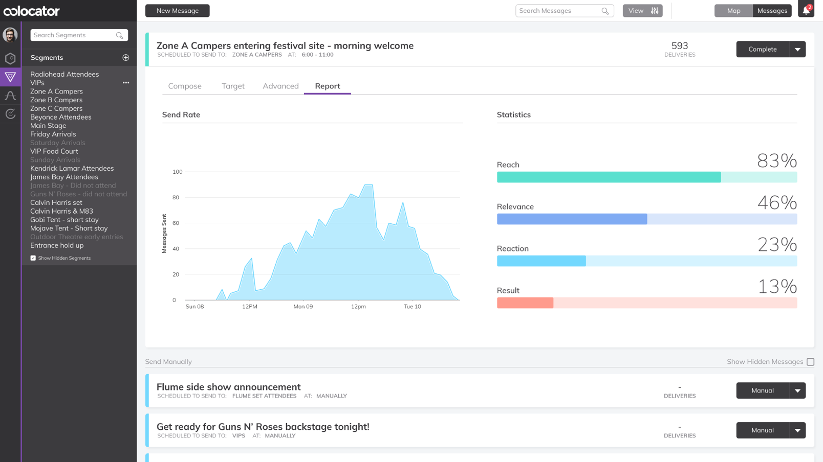 colocator-engage-screen